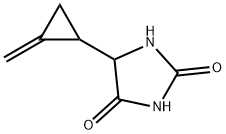 2,4-Imidazolidinedione, 5-(methylenecyclopropyl)- (9CI) Structure