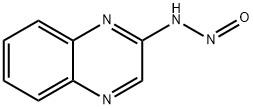 2-Quinoxalinamine,  N-nitroso- Structure