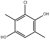 1,4-Benzenediol,  3-chloro-2,5-dimethyl- Struktur