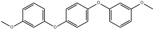 1,4-BIS(3-METHOXYPHENOXY)BENZENE Structure