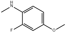 Benzenamine, 2-fluoro-4-methoxy-N-methyl- (9CI) Struktur