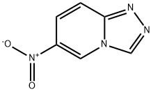 6-硝基-[1,2,4]三唑并[4,3-A]吡啶 结构式