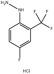 4-氟-2-三氟甲氧基苯肼(HCL),502496-21-1,结构式