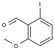2-IODO-6-METHOXY-BENZALDEHYDE Struktur