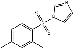 N-MESITYLENESULFONYLIMIDAZOLE Struktur