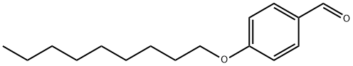 P-ノニルオキシベンズアルデヒド 化学構造式