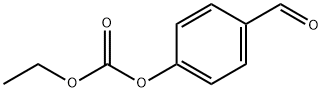炭酸エチル4-ホルミルフェニル 化学構造式