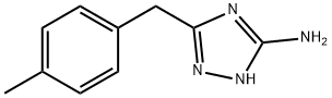 5-(4-甲基苄基)-4H-1,2,4-三唑-3-胺,502685-85-0,结构式