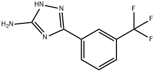 5-(3-(Trifluoromethyl)phenyl)-4H-1,2,4-triazol-3-amine Structure