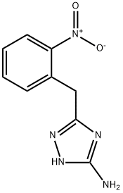 5-(2-Nitrobenzyl)-4H-1,2,4-triazol-3-amine Structure