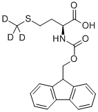 L‐メチオニン‐D3‐N‐FMOC(S‐メチル‐D3) 化学構造式