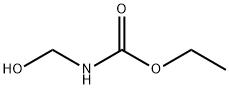 (ヒドロキシメチル)カルバミド酸エチル 化学構造式