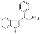 2-(1H-INDOL-3-YL)-2-PHENYL-ETHYLAMINE 化学構造式