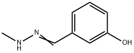Benzaldehyde, 3-hydroxy-, methylhydrazone (9CI) Structure