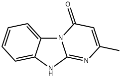 2-甲基嘧啶并[1,2-A]苯并咪唑-4(1H)-酮, 50290-51-2, 结构式
