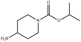 异丙基 4-氨基哌啶-1-甲酸, 502931-34-2, 结构式