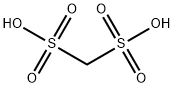 Methanedisulphonic acid Struktur
