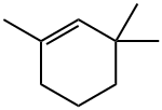 1,3,3-trimethylcyclohexene Struktur