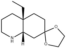 Spiro[1,3-dioxolane-2,7(1H)-quinoline], 4a-ethyloctahydro-, (4aR,8aS)- (9CI)|