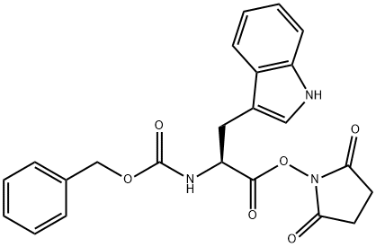 Z-色氨酸叔丁氧羰基-OSU, 50305-28-7, 结构式