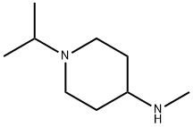 N-甲基-1-丙-2-基-哌啶-4-胺 结构式