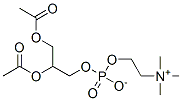 3,5,9-Trioxa-4-phosphaundecan-1-aminium,7-(acetyloxy)-4-hydroxy-N,N,N-trimethyl-10-oxo-,innersalt,4-oxide(9CI] Structure