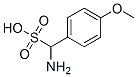 amino-(4-methoxyphenyl)methanesulfonic acid Structure