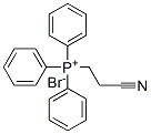 2-CYANOETHYL TRIPHENYL PHOSPHONIUM BROMIDE Structure