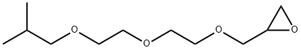 [[2-[2-(isobutoxy)ethoxy]ethoxy]methyl]oxirane Structure