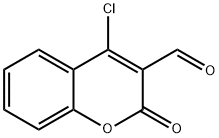 4-クロロクマリン-3-カルボキシアルデヒド 塩化物 化学構造式
