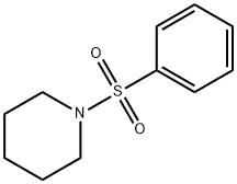 1-(Phenylsulfonyl)piperidine, 97% Structure