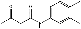 N-(3,4-二甲基苯基)-3-氧代丁酰胺, 50334-96-8, 结构式