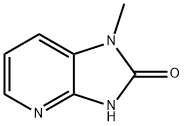 2H-IMidazo[4,5-b]pyridin-2-one, 1,3-dihydro-1-Methyl- Struktur