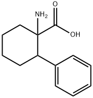 1-AMINO-2-PHENYLCYCLOHEXANECARBOXYLIC ACID Structure