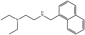 N,N-Diethyl-N'-(1-naphthalenylmethyl)-1,2-ethanediamine Struktur