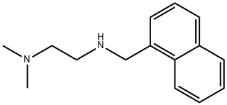 N,N-Dimethyl-N'-(1-naphthalenylmethyl)-1,2-ethanediamine 结构式