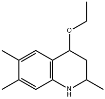 Quinoline, 4-ethoxy-1,2,3,4-tetrahydro-2,6,7-trimethyl- (9CI) Structure
