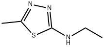 1,3,4-Thiadiazol-2-amine,  N-ethyl-5-methyl- Struktur