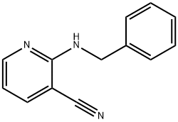 2-(BENZYLAMINO)NICOTINONITRILE Struktur