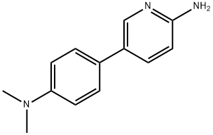 5-[4-(二甲基氨基)苯基]-2-氨基吡啶 结构式