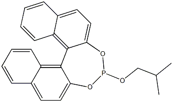 (R)-BINAPHTHYLISOBUTYLPHOSPHITE Structure