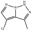 1H-Pyrazolo[1,5-c][1,2,3]triazole,  4-chloro-3-methyl- 结构式