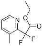 ETHYL 2,2-DIFLUORO-2-(3-METHYLPYRIDIN-2-YL)ACETATE, 503627-61-0, 结构式