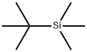 叔丁基三甲基硅烷, 5037-65-0, 结构式
