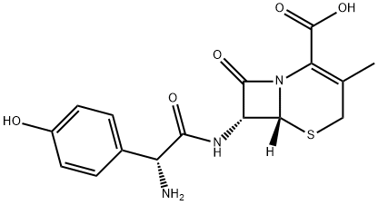 头孢羟氨苄,50370-12-2,结构式