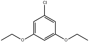 1-chloro-3,5-diethoxybenzene  Struktur