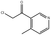 Ethanone, 2-chloro-1-(4-methyl-3-pyridinyl)- (9CI)|