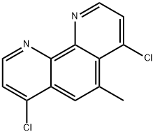 4,7-二氯-5-甲基-1,10-菲咯啉, 503864-02-6, 结构式
