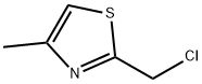 2-(氯甲基)-4-甲基-1,3-噻唑盐酸盐 结构式