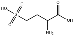 DL-ホモシステイン酸 化学構造式